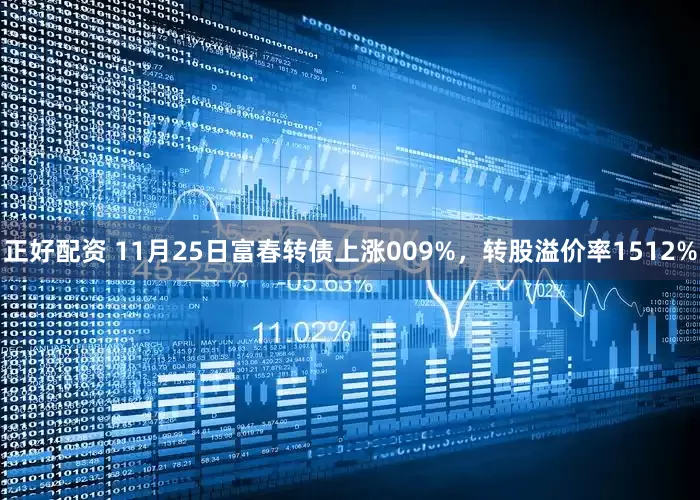 正好配资 11月25日富春转债上涨009%，转股溢价率1512%